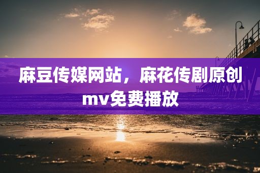 麻豆传媒网站，麻花传剧原创mv免费播放