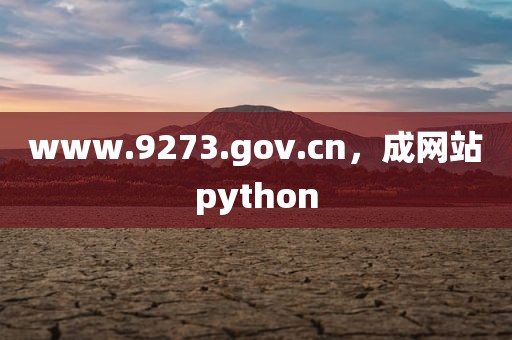 www.9273.gov.cn，成网站python