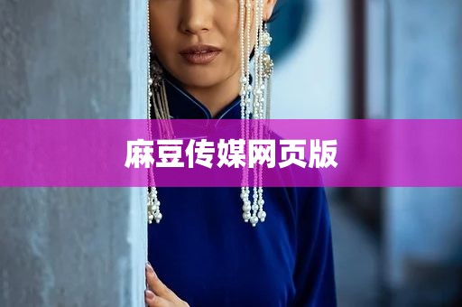 麻豆传媒网页版