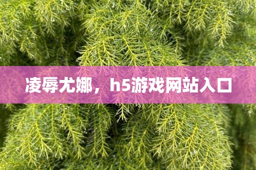 凌辱尤娜，h5游戏网站入口