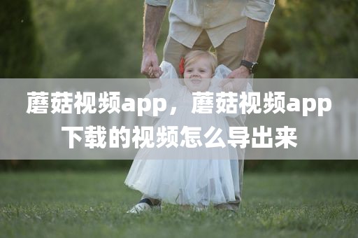 蘑菇视频app，蘑菇视频app下载的视频怎么导出来