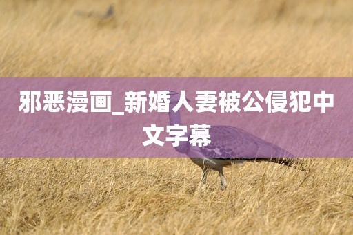 邪恶漫画_新婚人妻被公侵犯中文字幕