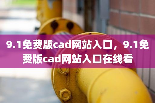 9.1免费版cad网站入口，9.1免费版cad网站入口在线看