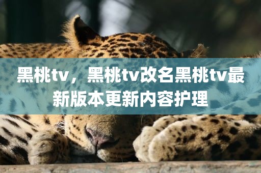黑桃tv，黑桃tv改名黑桃tv最新版本更新内容护理