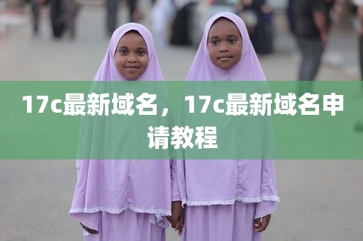 17c最新域名，17c最新域名申请教程
