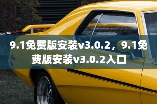 9.1免费版安装v3.0.2，9.1免费版安装v3.0.2入口