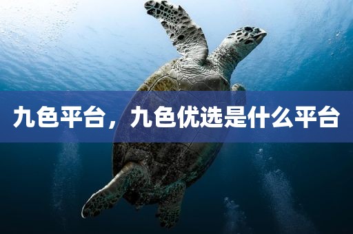 九色平台，九色优选是什么平台