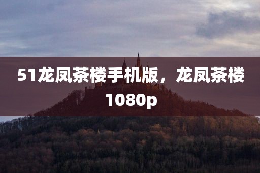 51龙凤茶楼手机版，龙凤茶楼1080p