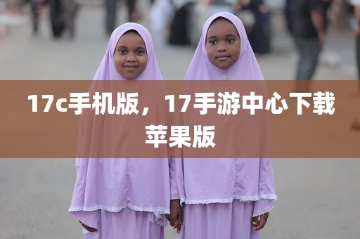 17c手机版，17手游中心下载苹果版