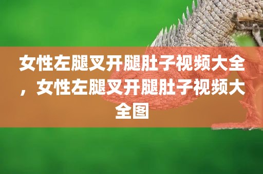 女性左腿叉开腿肚子视频大全，女性左腿叉开腿肚子视频大全图