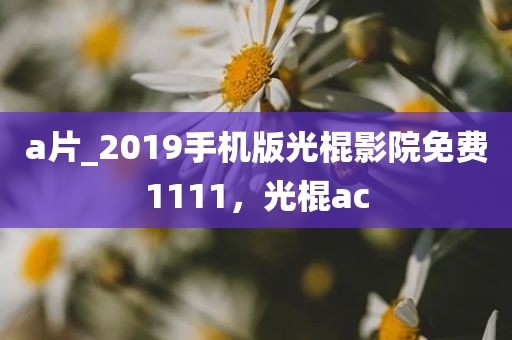 a片_2019手机版光棍影院免费1111，光棍ac