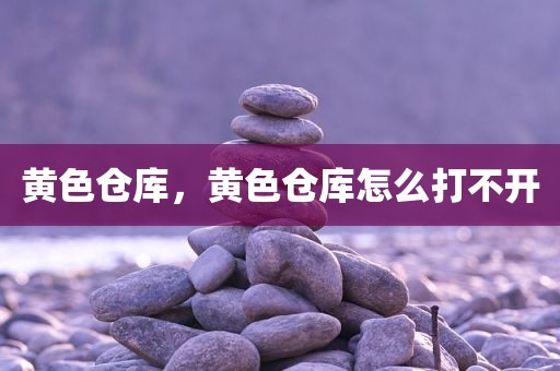 黄色仓库，黄色仓库怎么打不开
