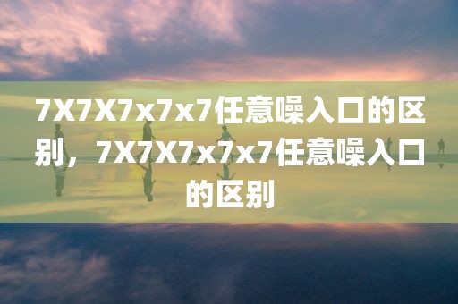 7X7X7x7x7任意噪入口的区别，7X7X7x7x7任意噪入口的区别