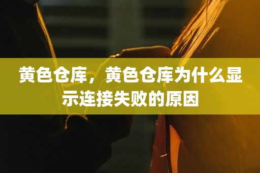 黄色仓库，黄色仓库为什么显示连接失败的原因