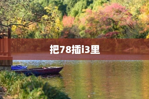把78插i3里