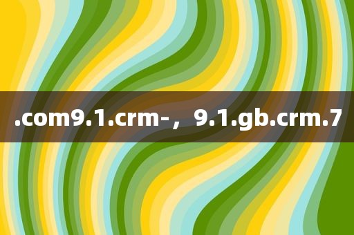 .com9.1.crm-，9.1.gb.crm.7