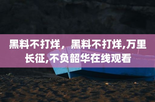 黑料不打烊，黑料不打烊,万里长征,不负韶华在线观看