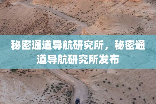秘密通道导航研究所，秘密通道导航研究所发布