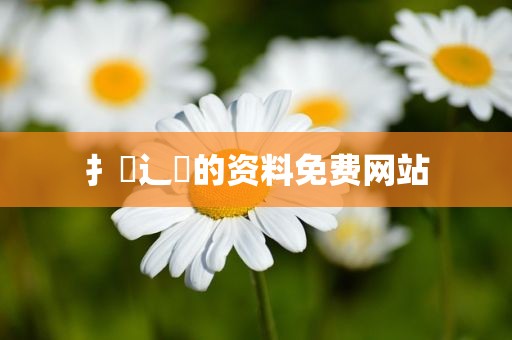 扌喿辶畐的资料免费网站