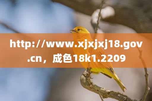 http://www.xjxjxj18.gov.cn，成色18k1.2209