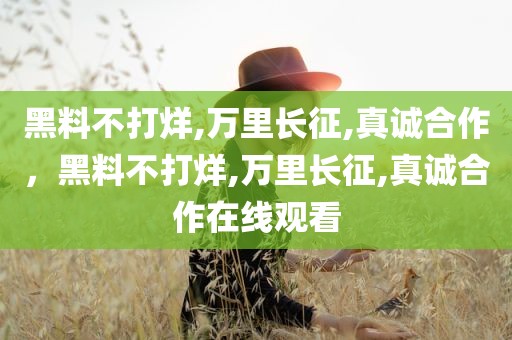 黑料不打烊,万里长征,真诚合作，黑料不打烊,万里长征,真诚合作在线观看
