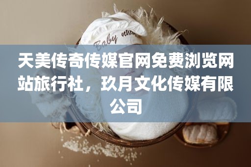 天美传奇传媒官网免费浏览网站旅行社，玖月文化传媒有限公司