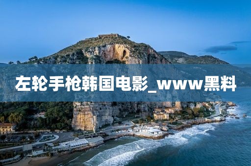左轮手枪韩国电影_www黑料