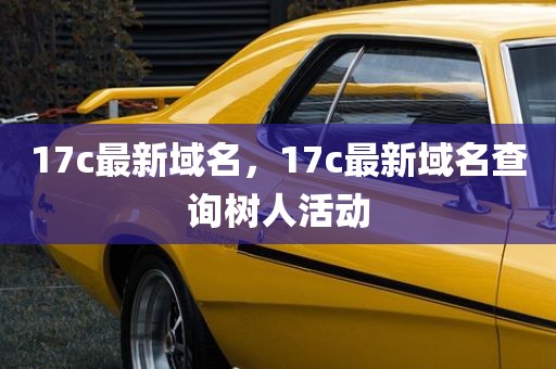 17c最新域名，17c最新域名查询树人活动