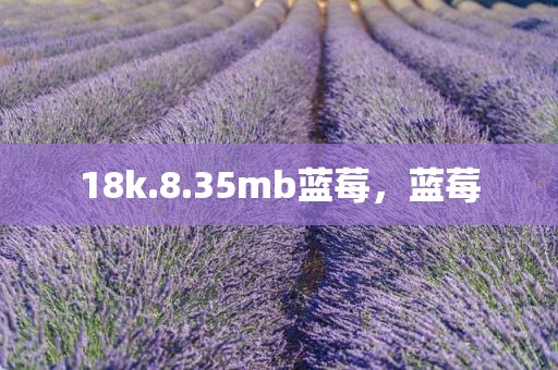 18k.8.35mb蓝莓，蓝莓