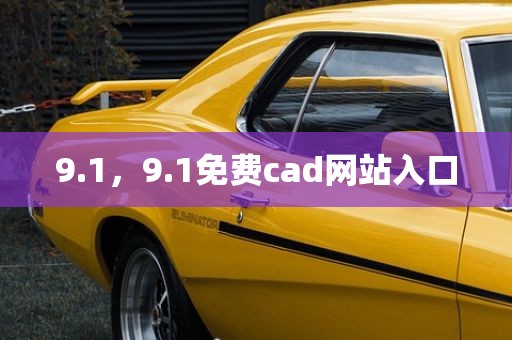 9.1，9.1免费cad网站入口
