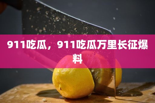 911吃瓜，911吃瓜万里长征爆料