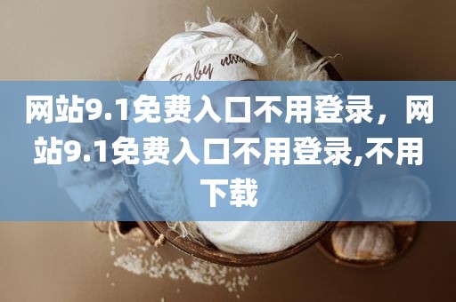 网站9.1免费入口不用登录，网站9.1免费入口不用登录,不用下载