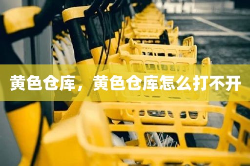 黄色仓库，黄色仓库怎么打不开