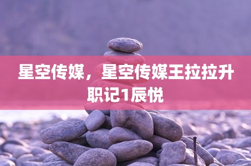 星空传媒，星空传媒王拉拉升职记1辰悦