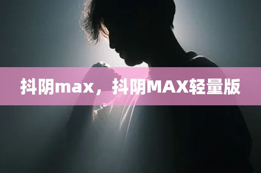抖阴max，抖阴MAX轻量版