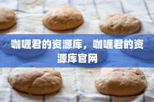 咖喱君的资源库，咖喱君的资源库官网