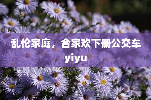 乱伦家庭，合家欢下册公交车yiyu