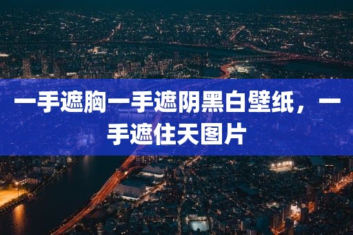 一手遮胸一手遮阴黑白壁纸，一手遮住天图片