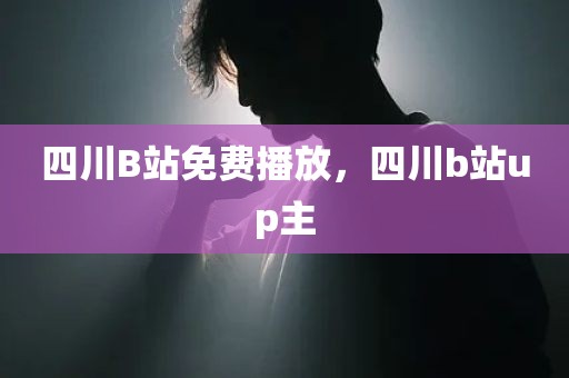 四川B站免费播放，四川b站up主