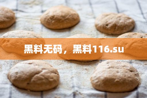 黑料无码，黑料116.su