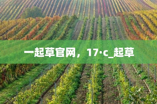 一起草官网，17·c_起草