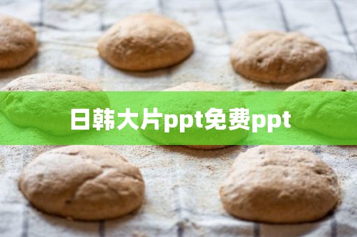 日韩大片ppt免费ppt