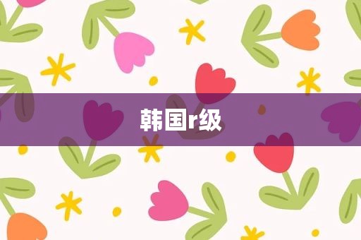 韩国r级