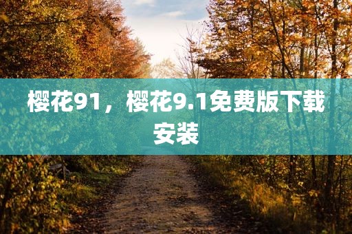 樱花91，樱花9.1免费版下载安装