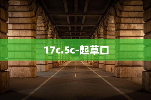 17c.5c-起草口