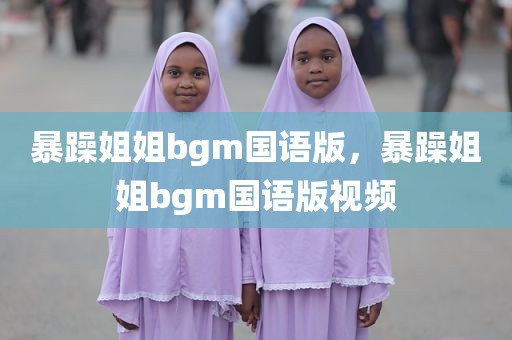 暴躁姐姐bgm国语版，暴躁姐姐bgm国语版视频