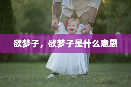 欲梦子，欲梦子是什么意思