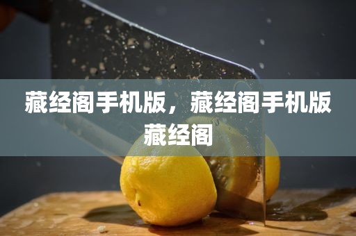 藏经阁手机版，藏经阁手机版藏经阁