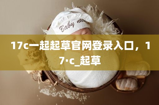 17c一起起草官网登录入口，17·c_起草