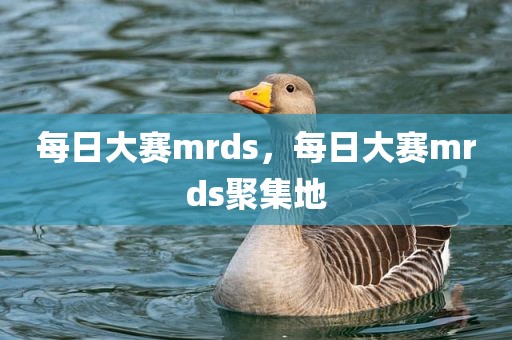 每日大赛mrds，每日大赛mrds聚集地